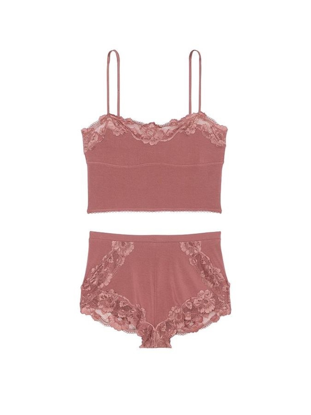Victoria's Secret Dusty Rose Pajama Top